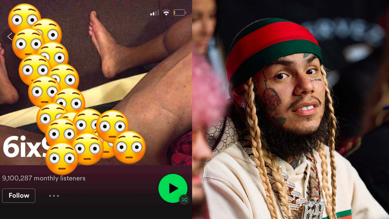 6ix9ine spotify hacker photo