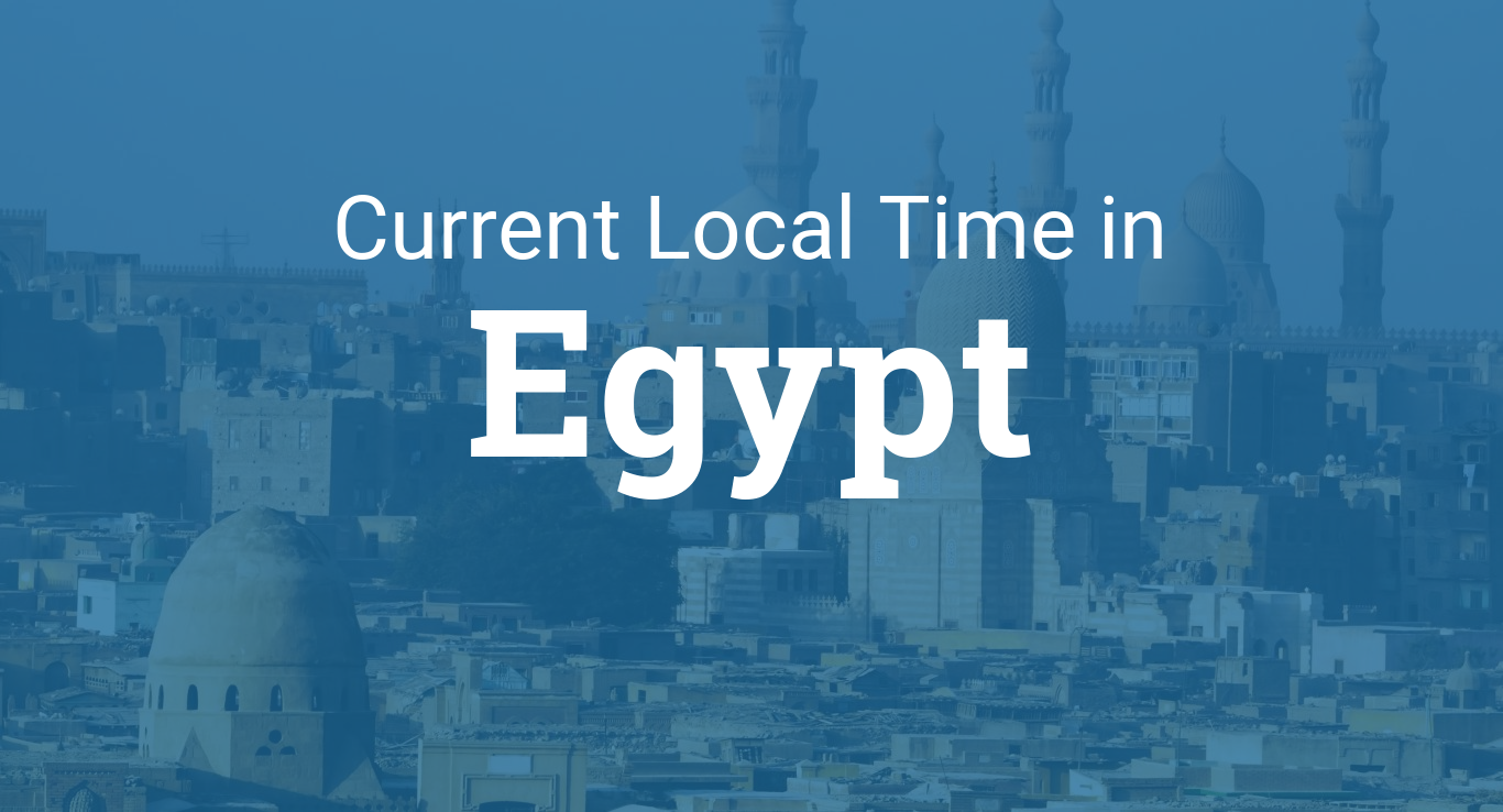 time now in egypt