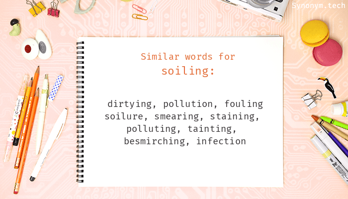 soiling synonym