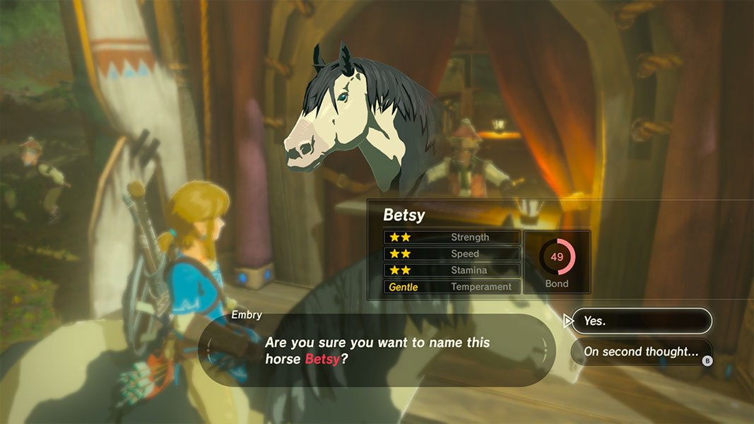 botw feed horse