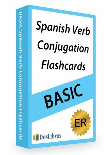 spanish verb conjugation flashcards