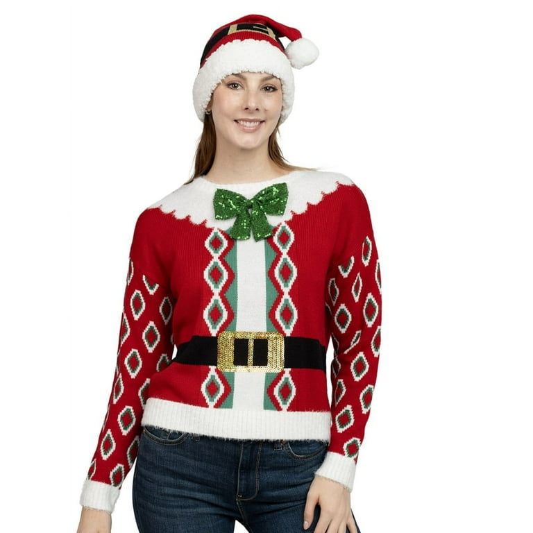 ugly christmas sweater walmart womens