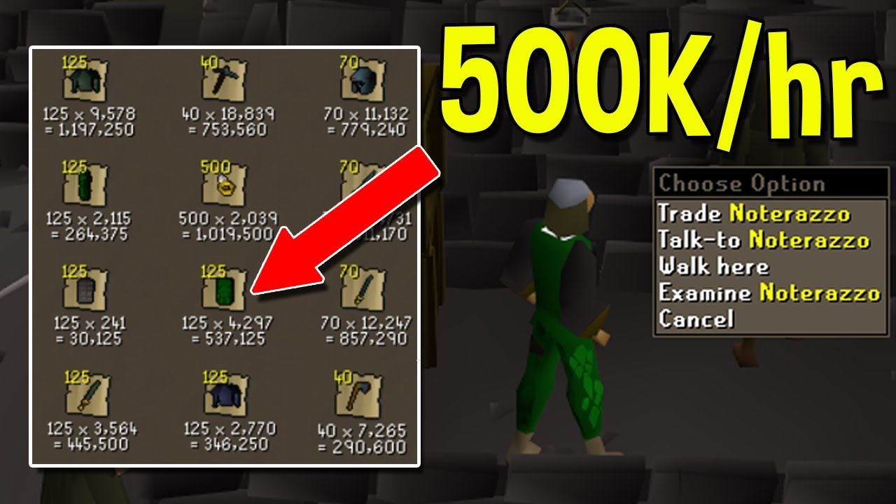 money makers osrs