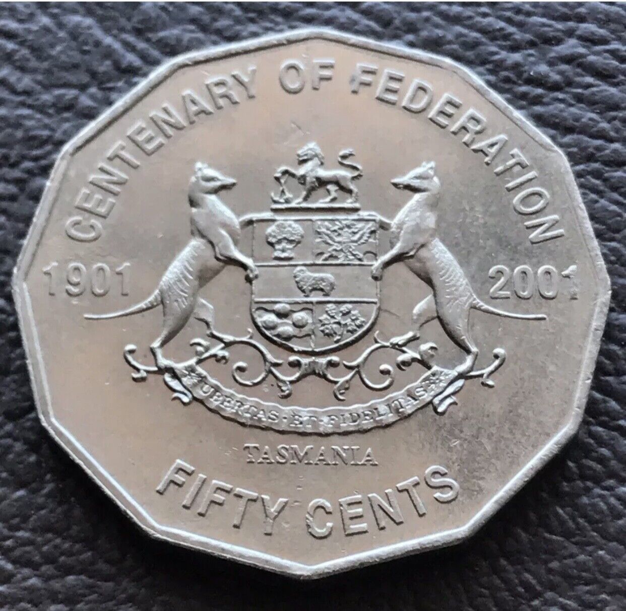 2001 australian 50 cent coin value