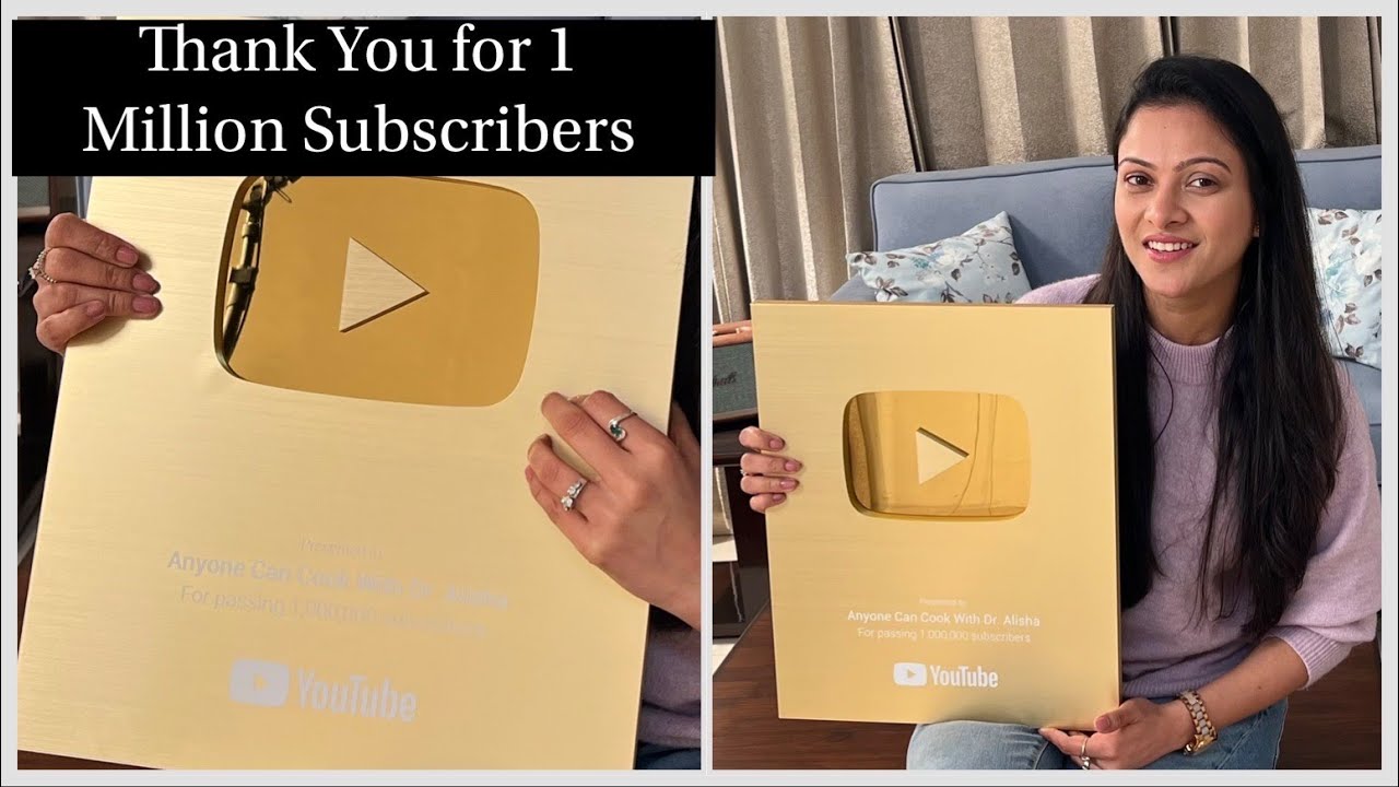 youtube gold play button