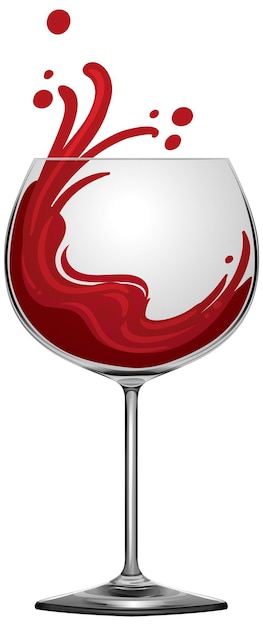 wine glasses clipart