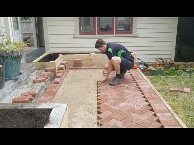 como instalar pavers