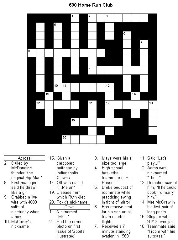 run crossword puzzle clue