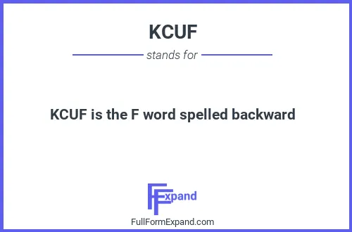 kcuf meaning