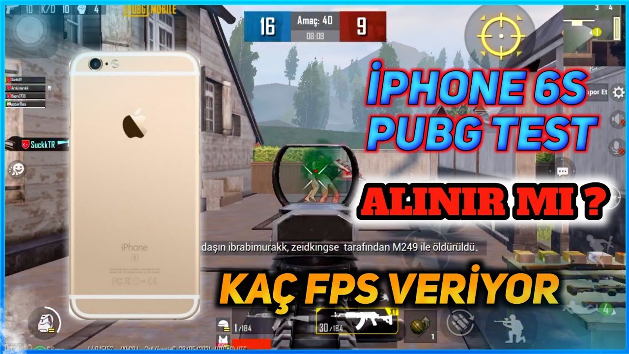 iphone 6 pubg oynatır mı