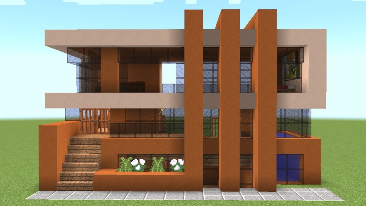 minecraft clay house