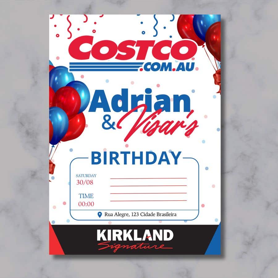 costco invitations