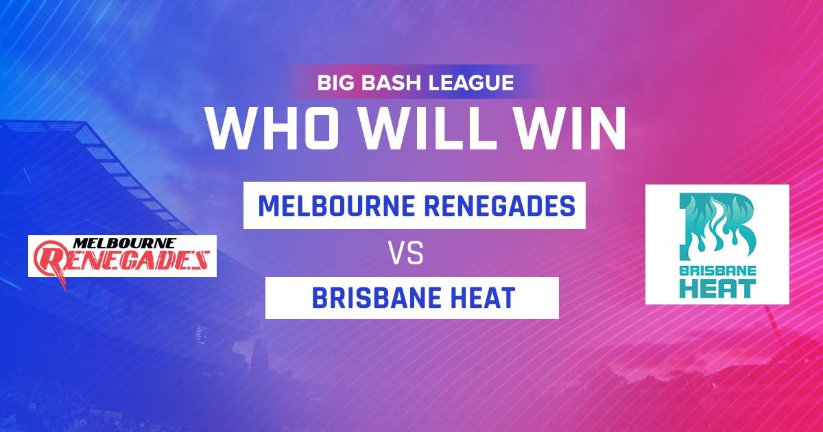 melbourne renegades vs brisbane heat timeline