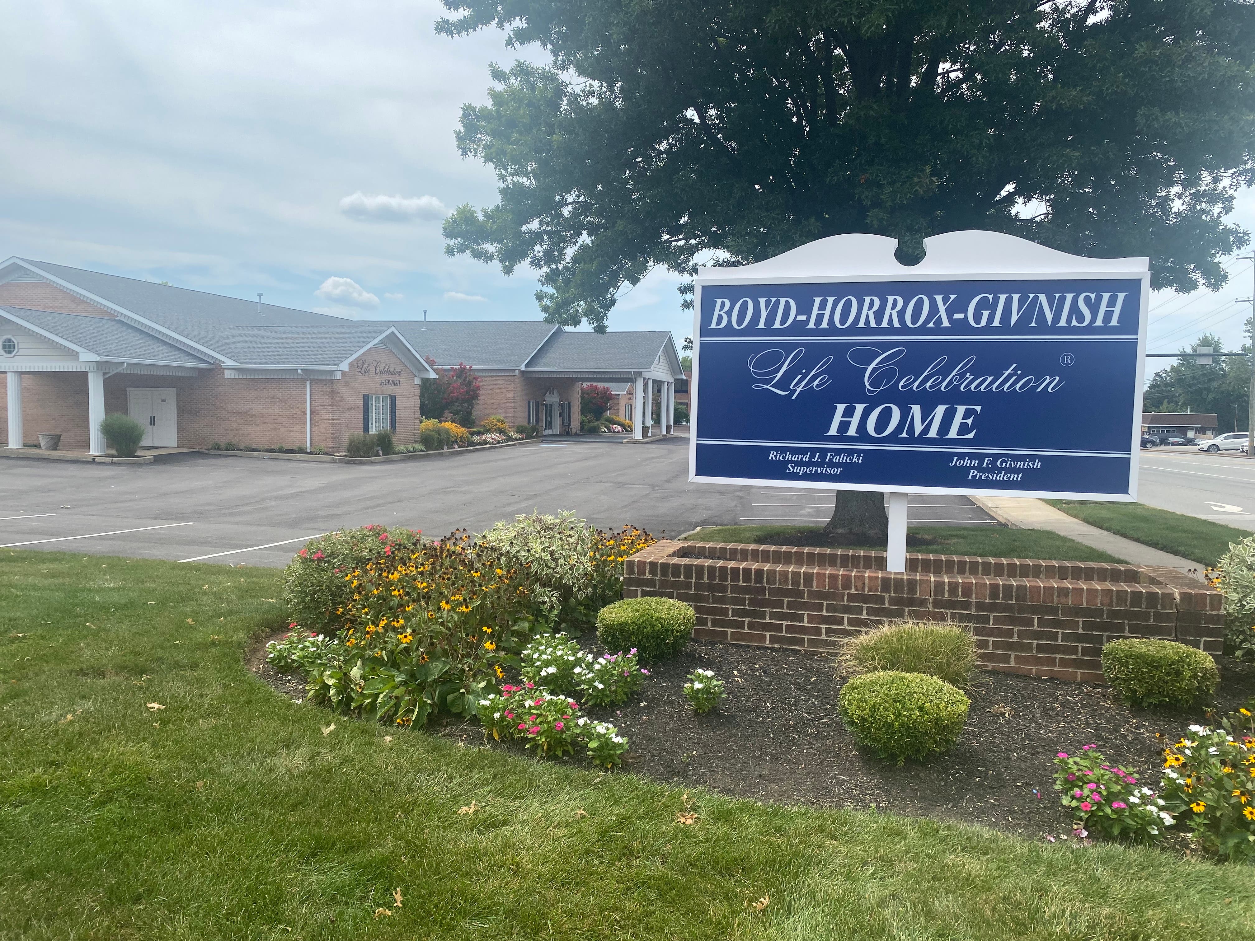 boyd horrox funeral home