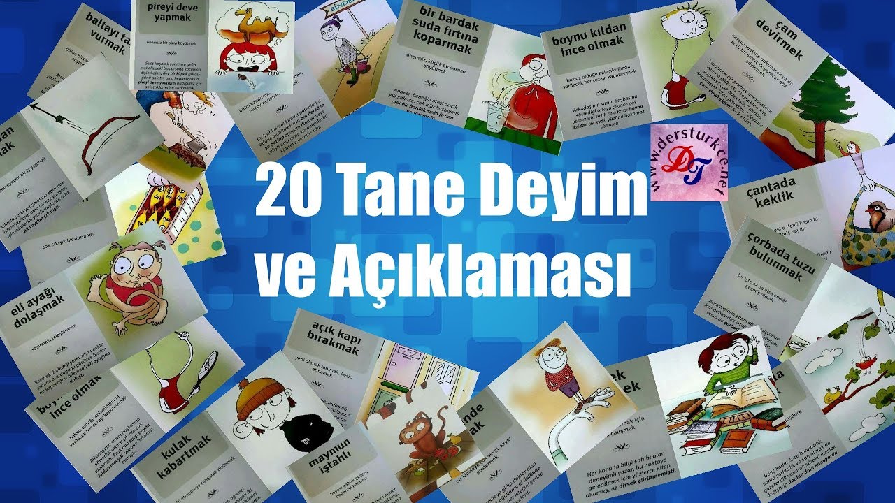 30 tane deyim