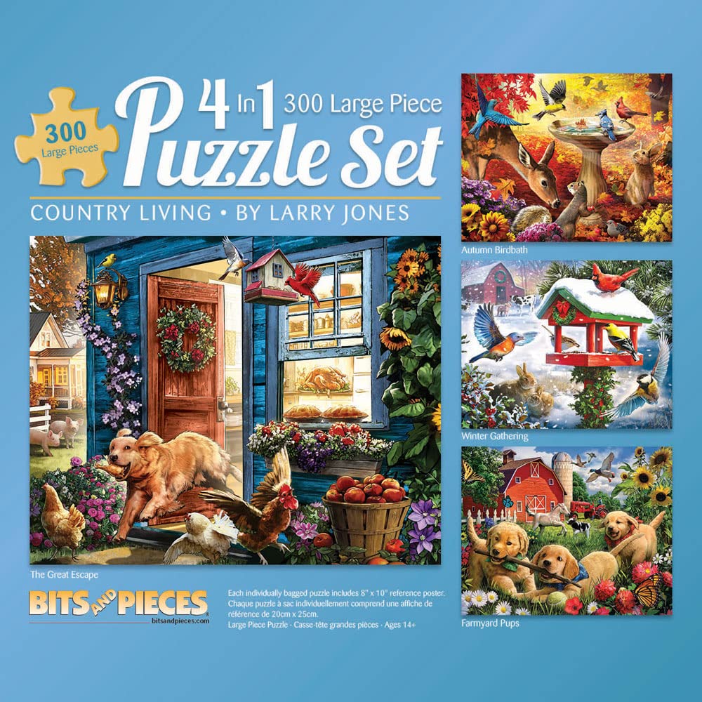 300 piece jigsaw puzzles large pieces