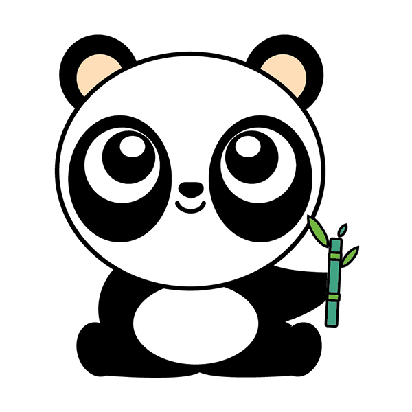 imagenes de pandas en dibujo