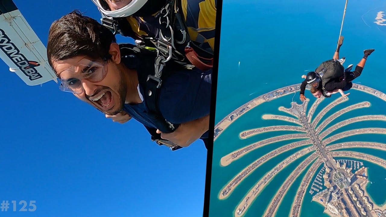 skydive dubai youtube