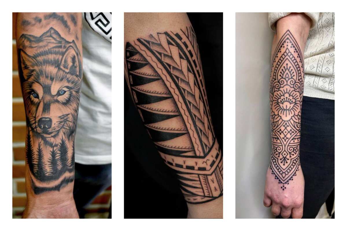 forearm saying tattoos