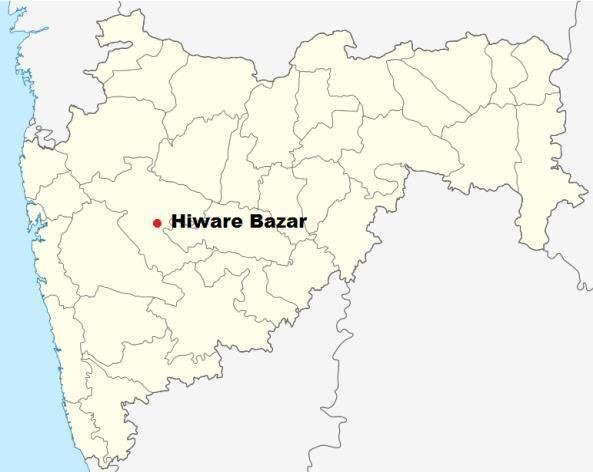 hiware bazar in india map