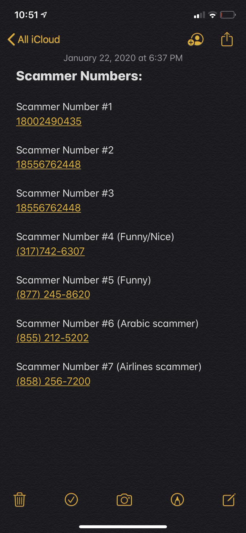 phone numbers prank