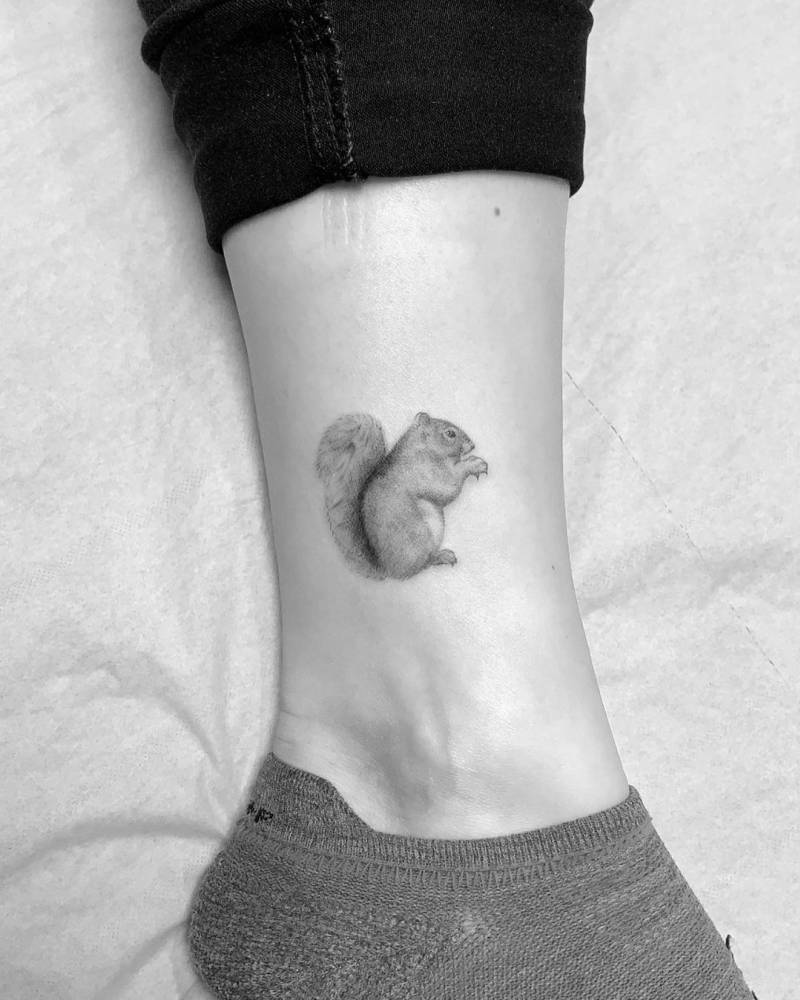 tattoo squirrel