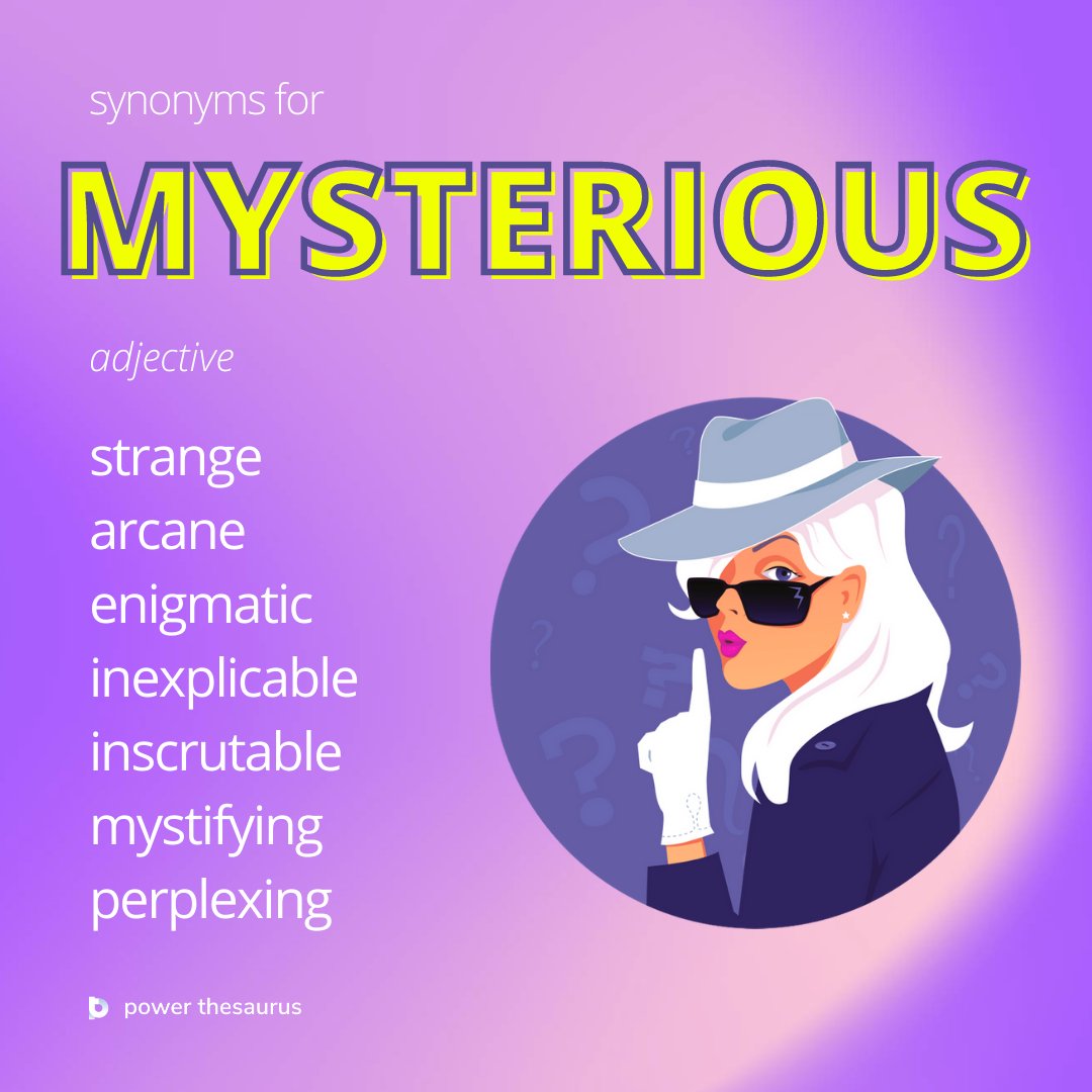 mystery thesaurus