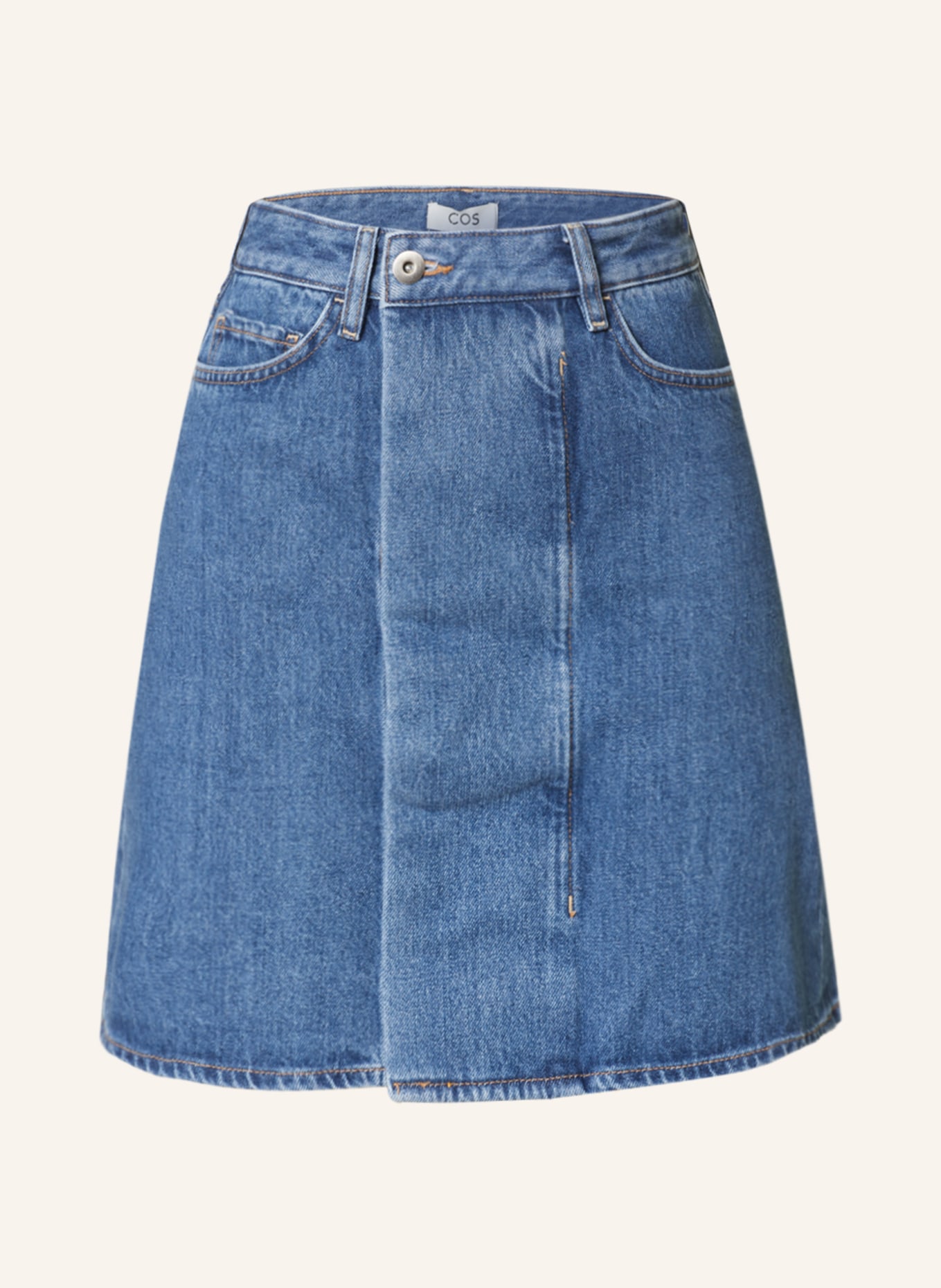 cos denim skirt