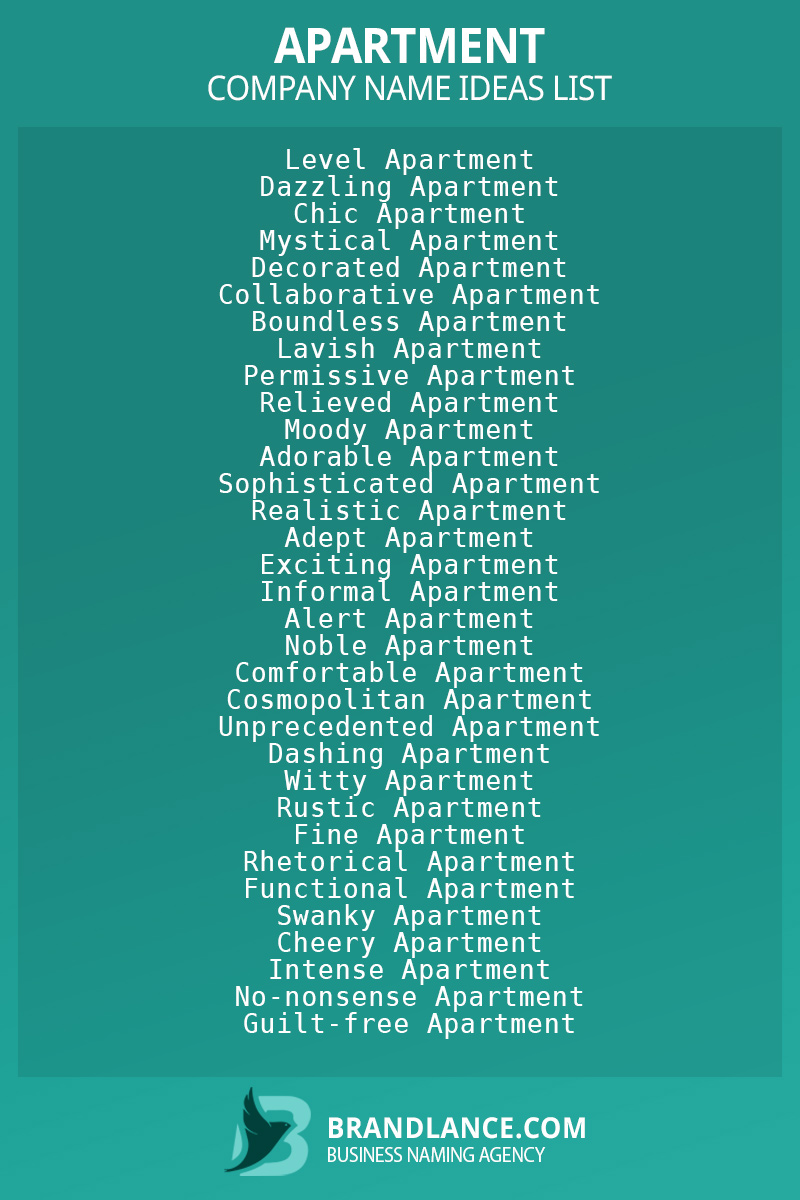 apartment complex name generator