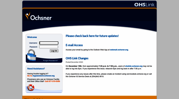 ohslink ochsner.org