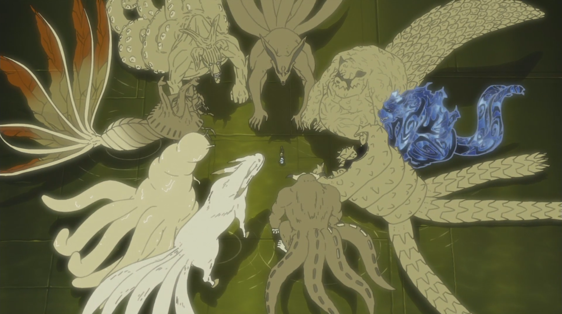 tailed beasts in naruto