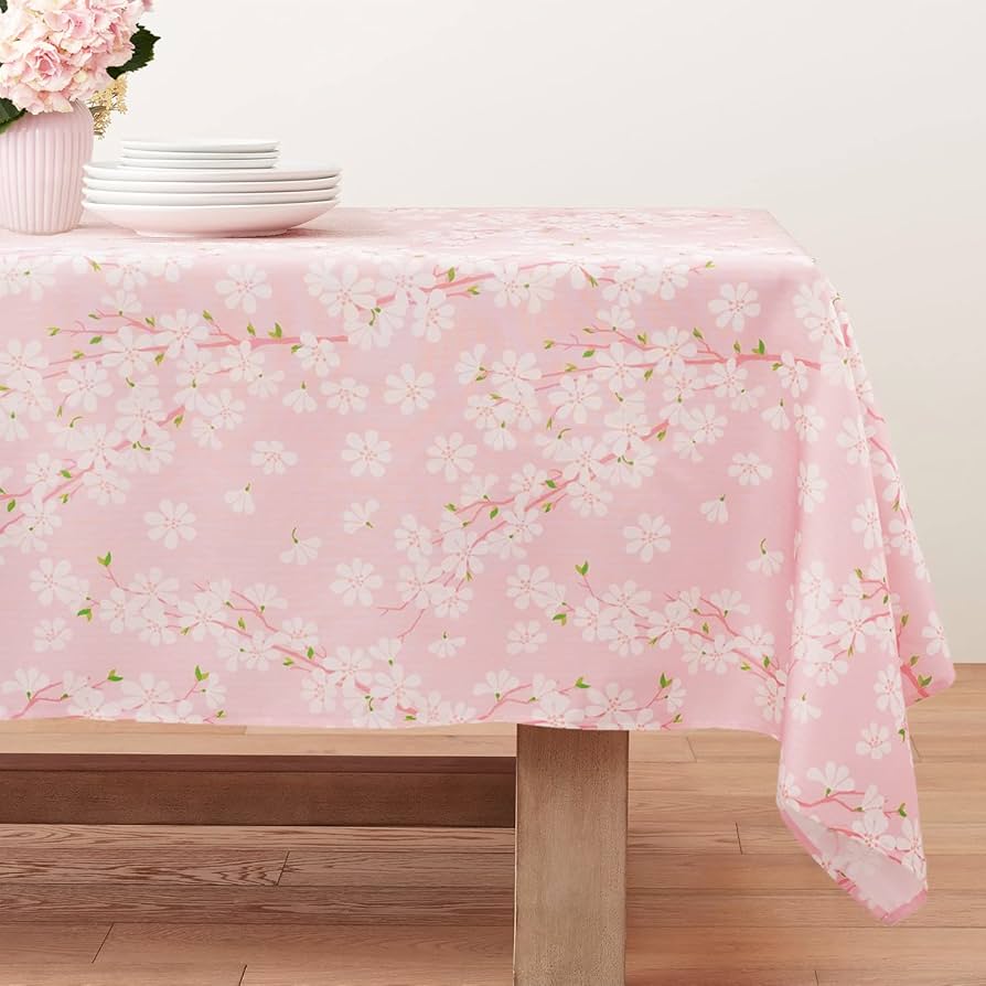 tablecloth flowers