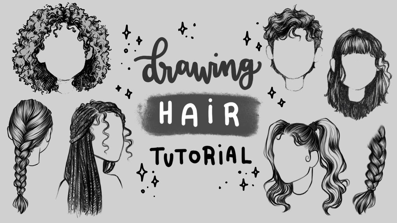 hair ideas drawing