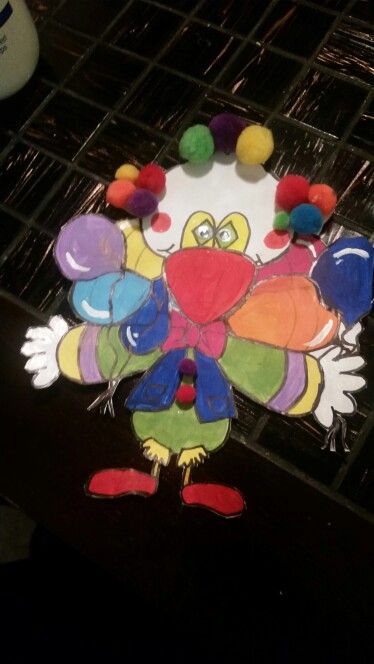 clown turkey in disguise