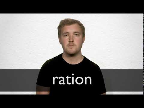 ration thesaurus