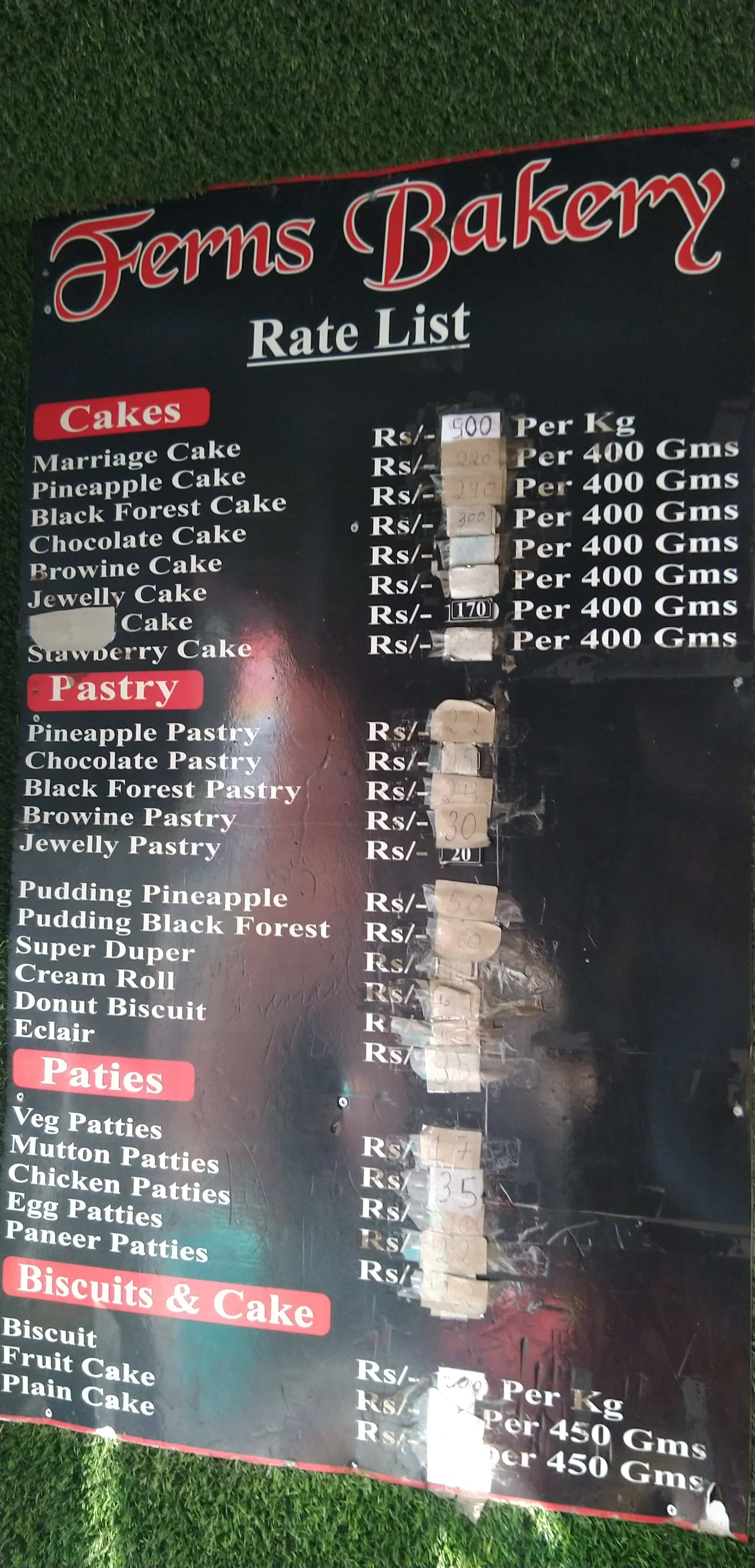 bakery in bareilly