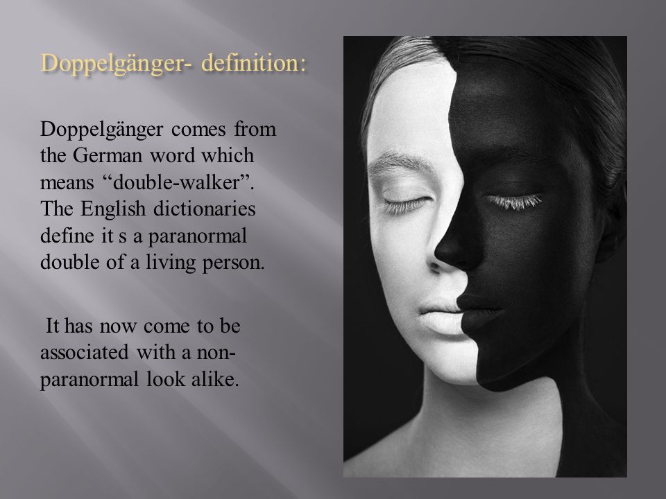 doppelganger meaning