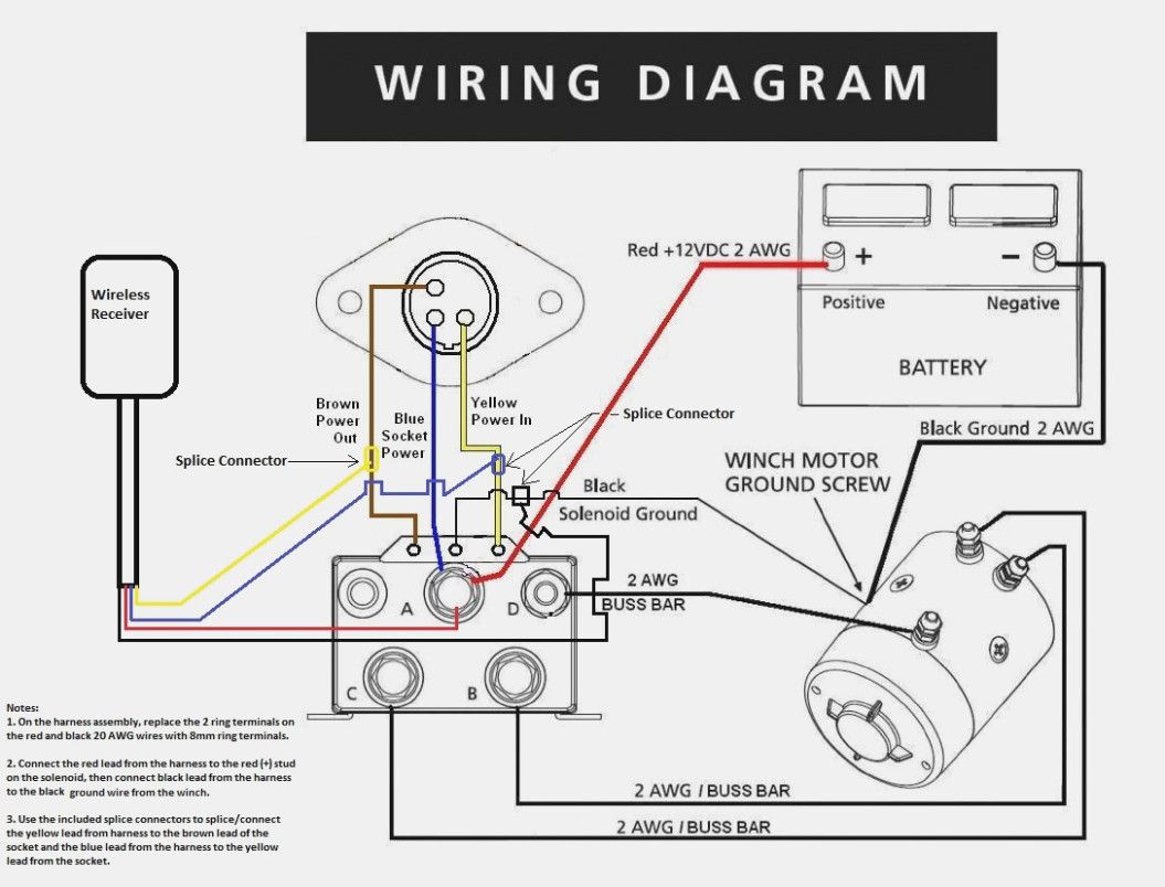 12 volt winch wiring diagram