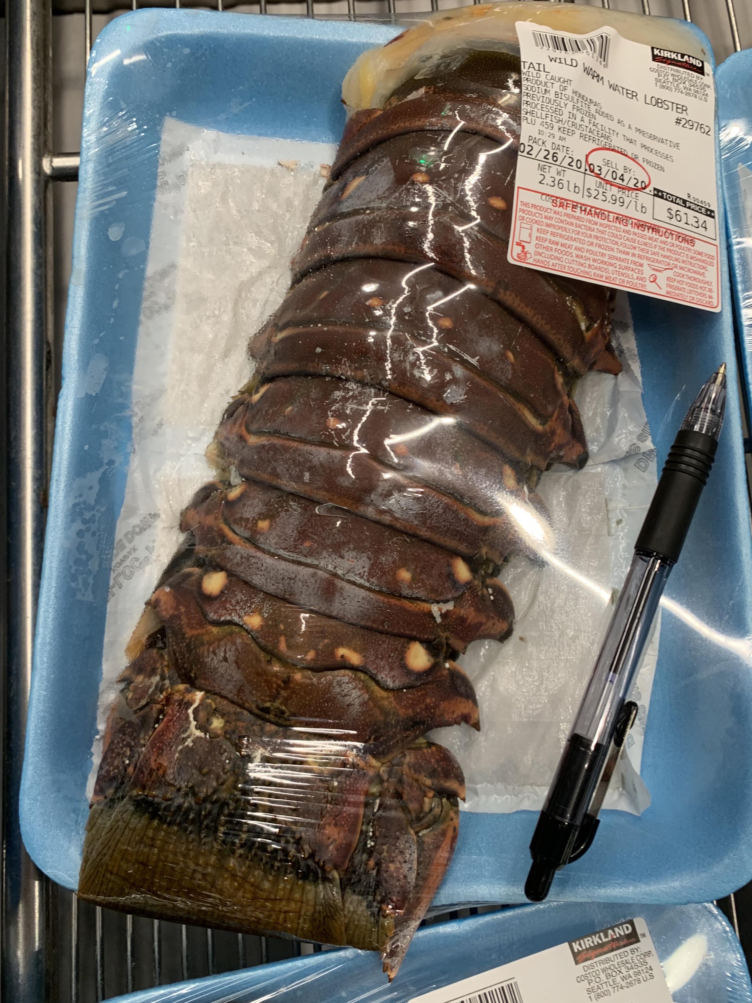 lobster from costco