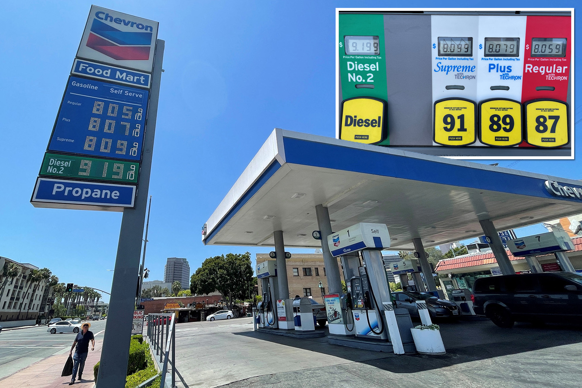 gas prices near me chevron