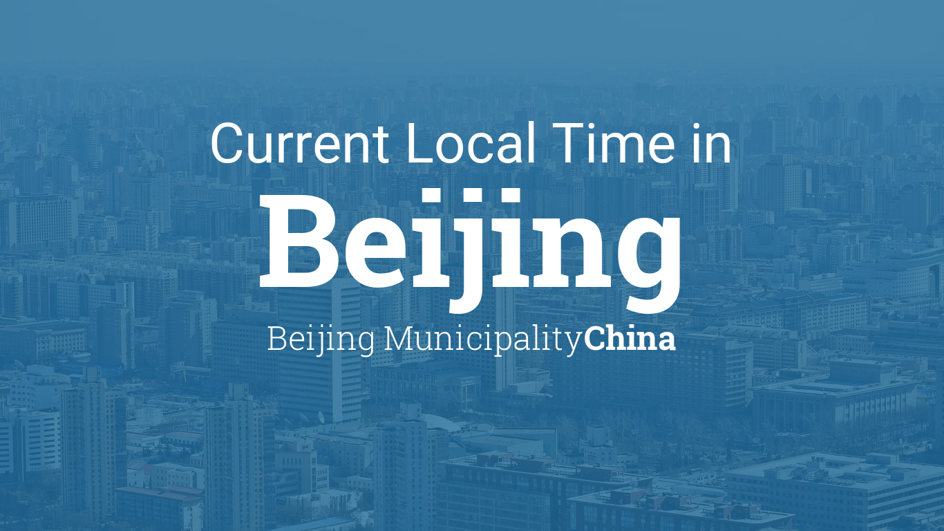 beijing local time