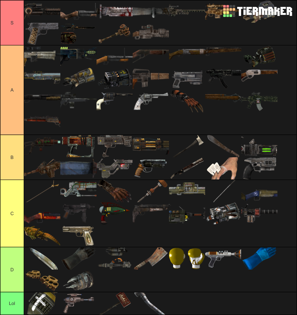 fnv weapons