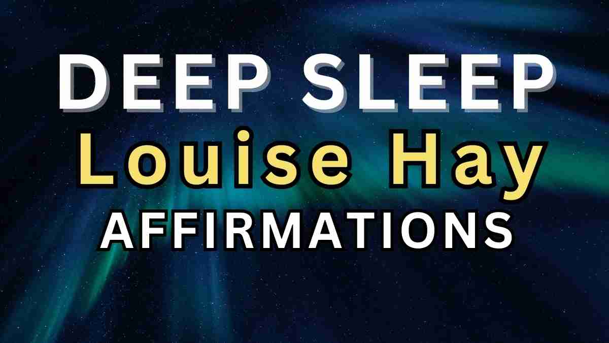 sleep meditation louise hay