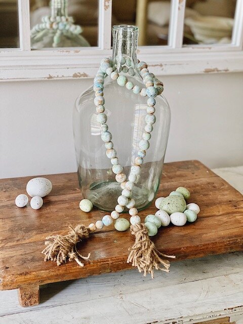 wooden beads decor