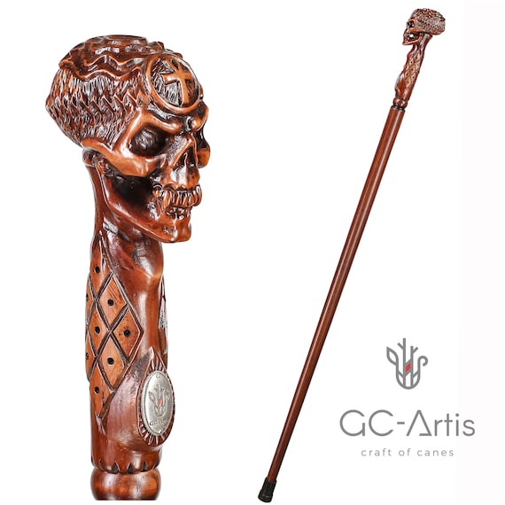 etsy walking stick