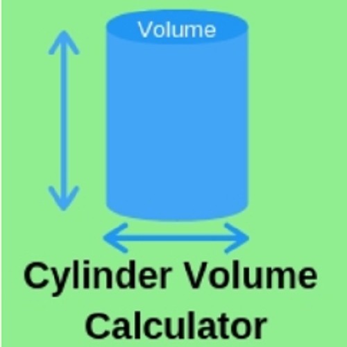 volume of a cylinder in cubic meters