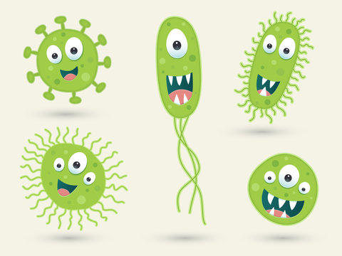 germs cartoon pictures