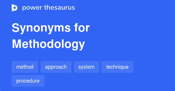 methodology synonyms