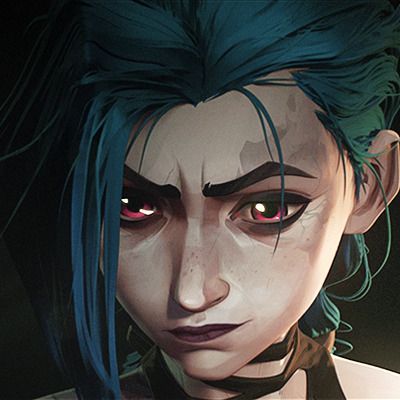 jinx league of legends eyes