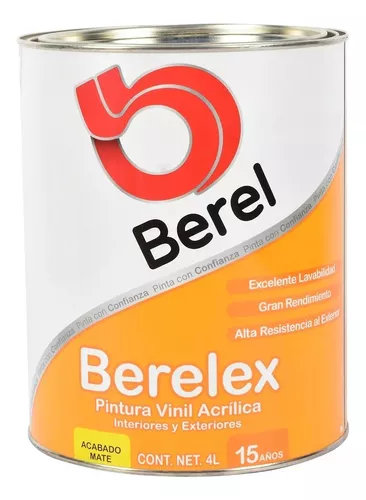 precio de pintura de aceite berel 4 litros